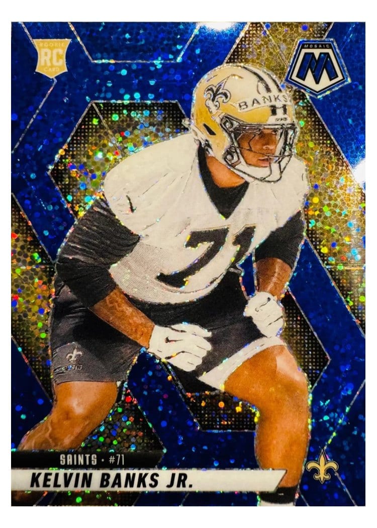 2025 Panini Mosaic Base Set Kelvin Banks Jr. #338 card