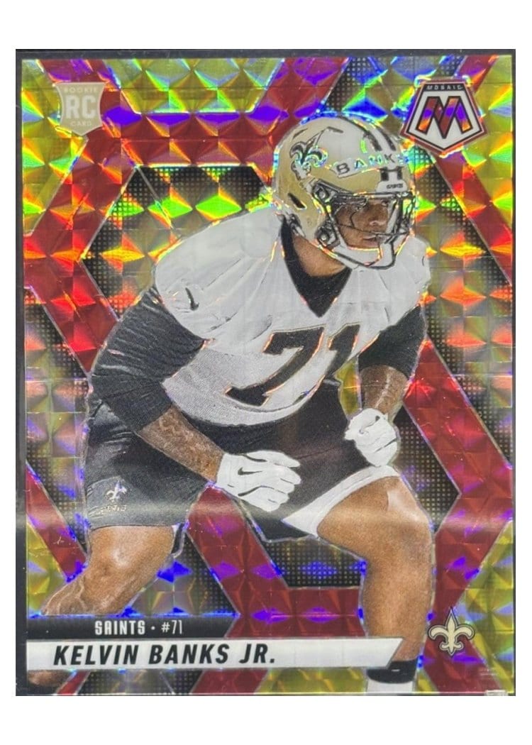 2025 Panini Mosaic Base Set Kelvin Banks Jr. #338 card
