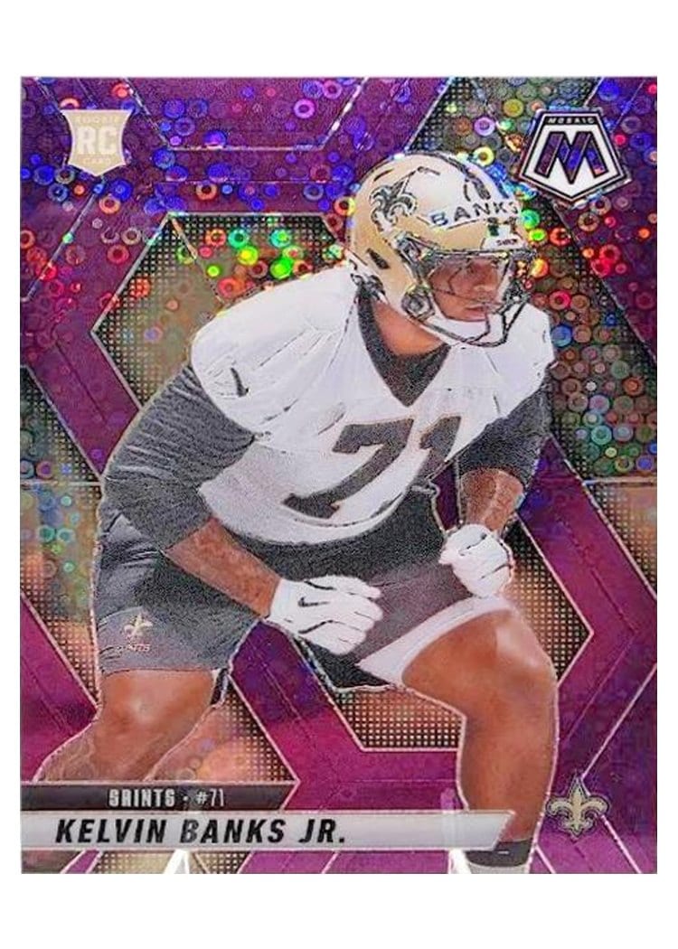 2025 Panini Mosaic Base Set Kelvin Banks Jr. #338 card