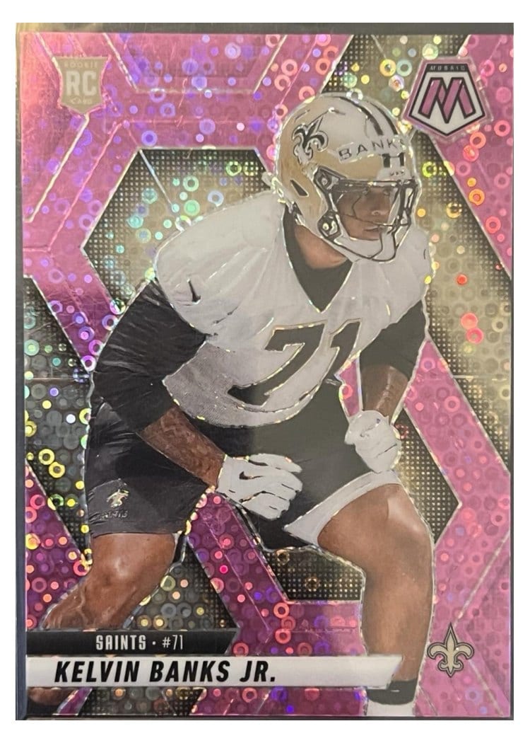 2025 Panini Mosaic Base Set Kelvin Banks Jr. #338 card