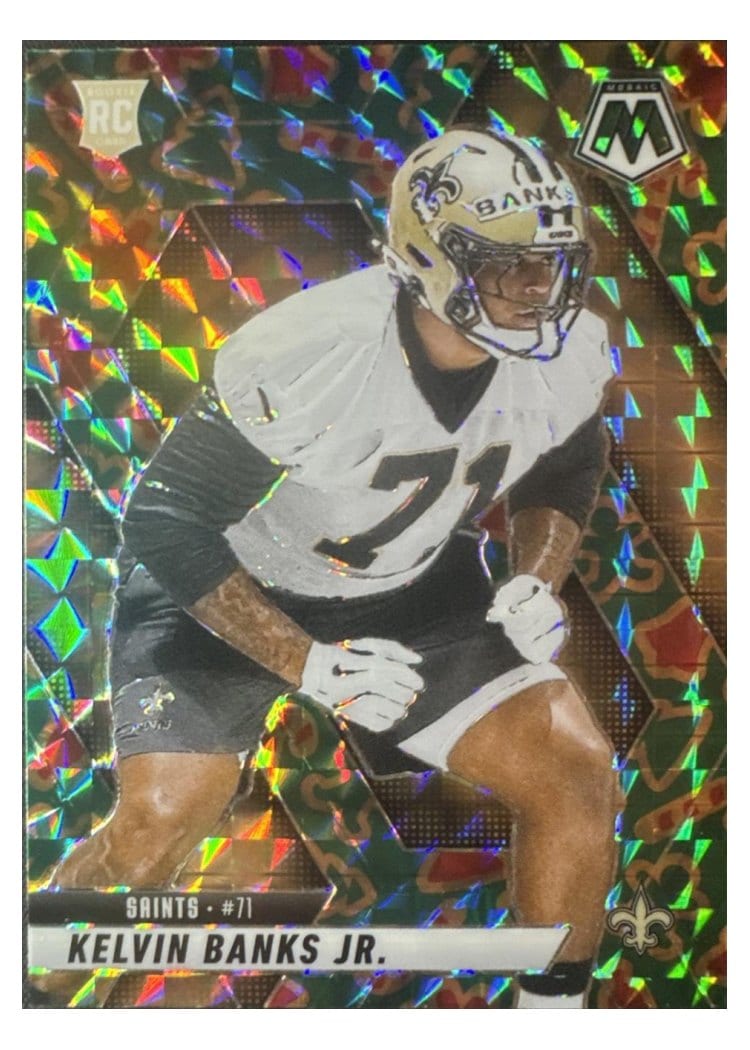 2025 Panini Mosaic Base Set Kelvin Banks Jr. #338 card