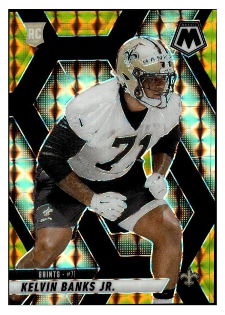 2025 Panini Mosaic Base Set Kelvin Banks Jr. #338 card