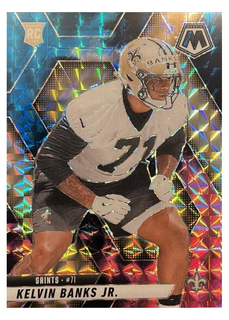 2025 Panini Mosaic Base Set Kelvin Banks Jr. #338 card
