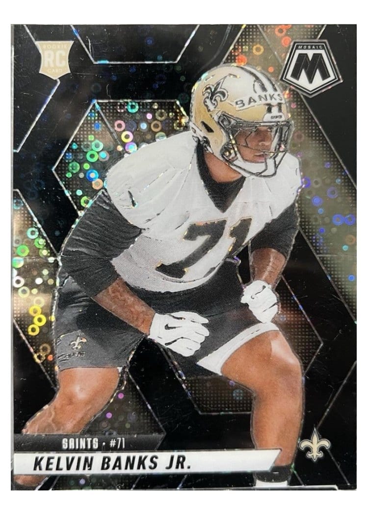 2025 Panini Mosaic Base Set Kelvin Banks Jr. #338 card