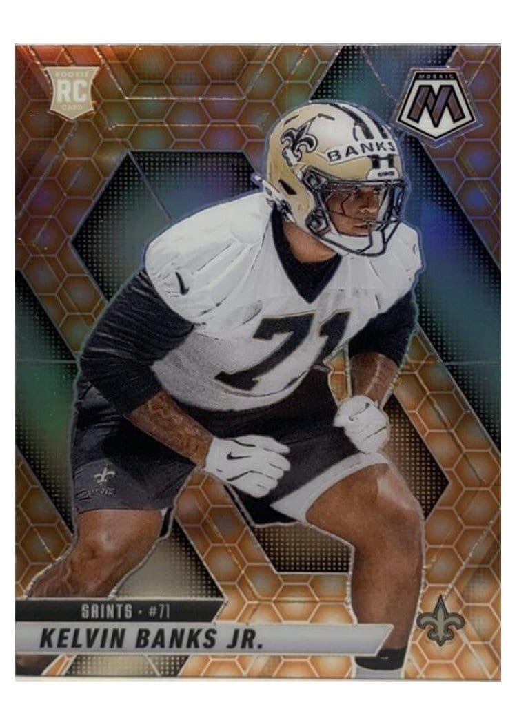 2025 Panini Mosaic Base Set Kelvin Banks Jr. #338 card