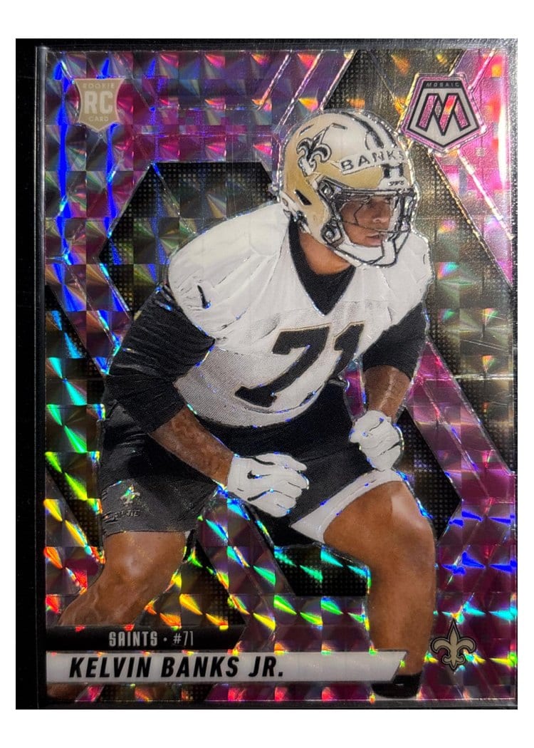 2025 Panini Mosaic Base Set Kelvin Banks Jr. #338 card