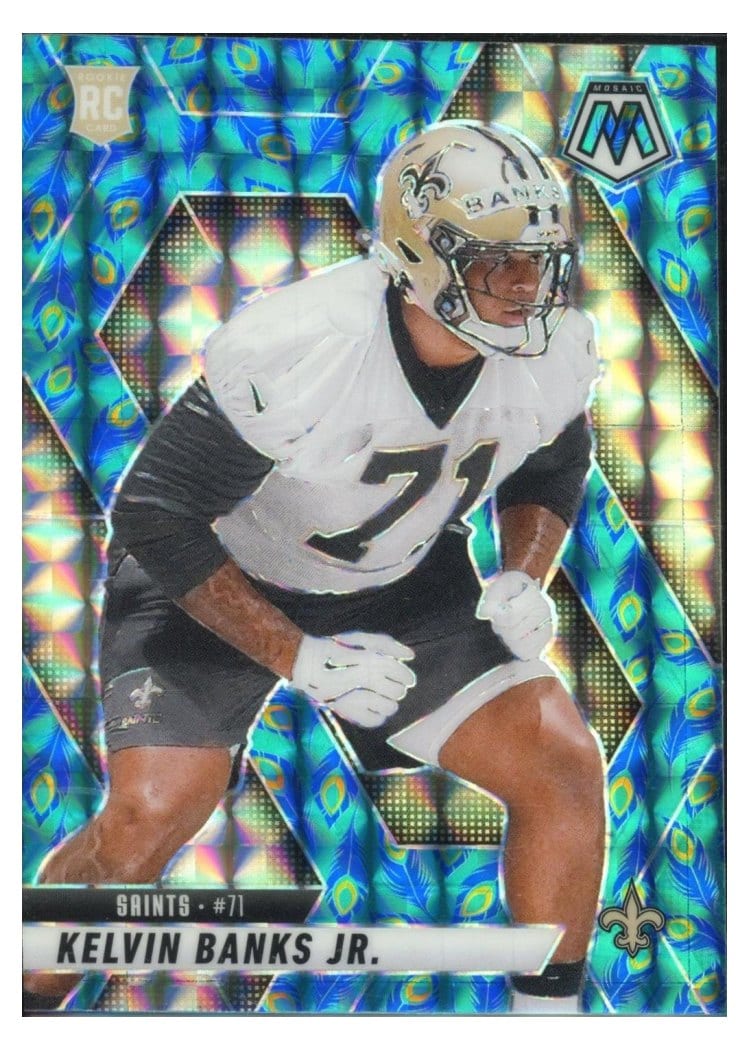 2025 Panini Mosaic Base Set Kelvin Banks Jr. #338 card
