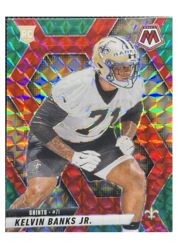 2025 Panini Mosaic Base Set Kelvin Banks Jr. #338 card