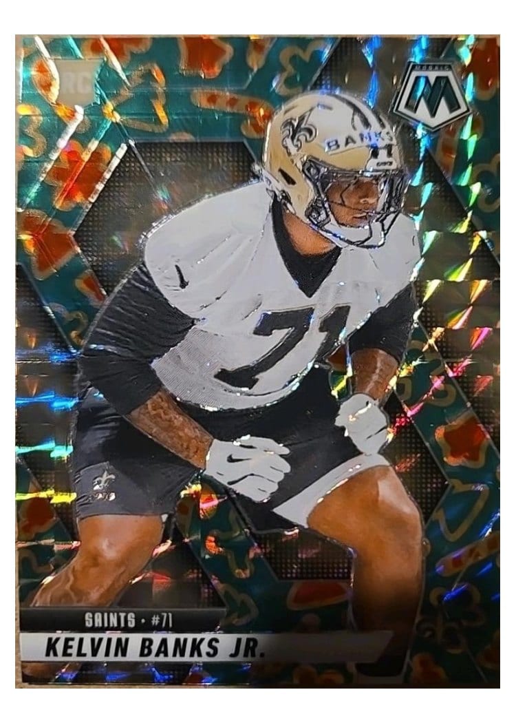 2025 Panini Mosaic Base Set Kelvin Banks Jr. #338 card