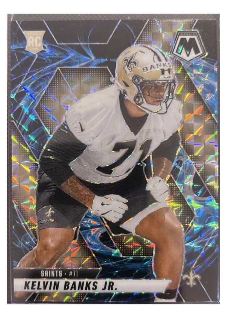2025 Panini Mosaic Base Set Kelvin Banks Jr. #338 card