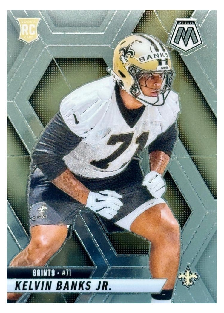 2025 Panini Mosaic Base Set Kelvin Banks Jr. #338 card