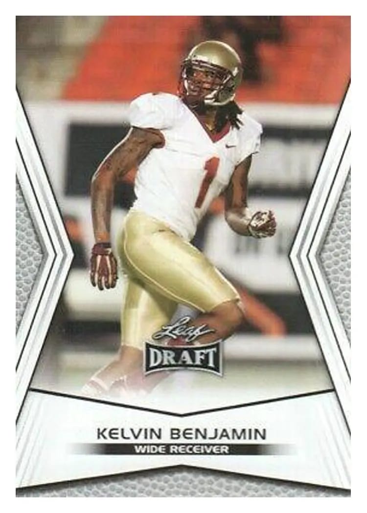 2014 Leaf Draft Kelvin Benjamin #KB1 card