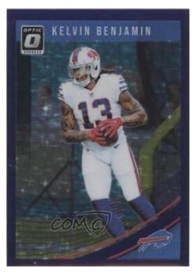 2018 Donruss Optic Base Set Kelvin Benjamin #14 card