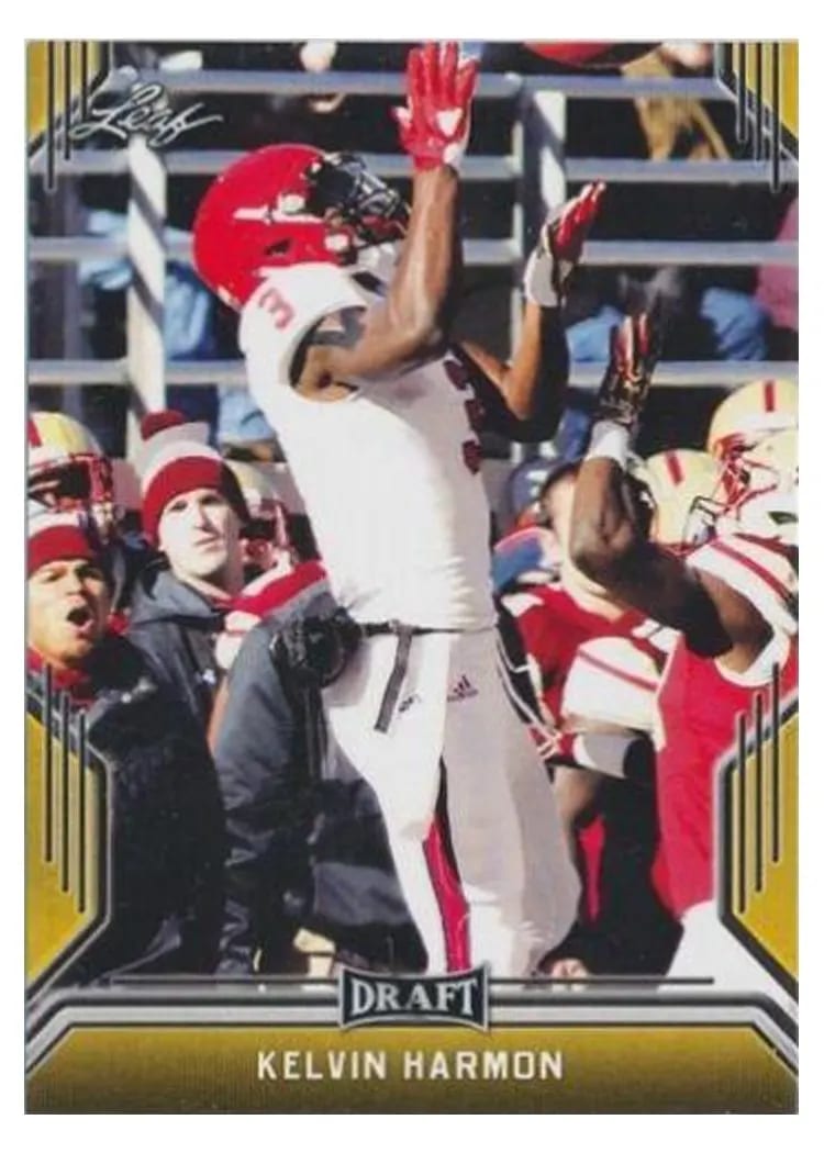 2019 Leaf Draft Kelvin Harmon #46 card