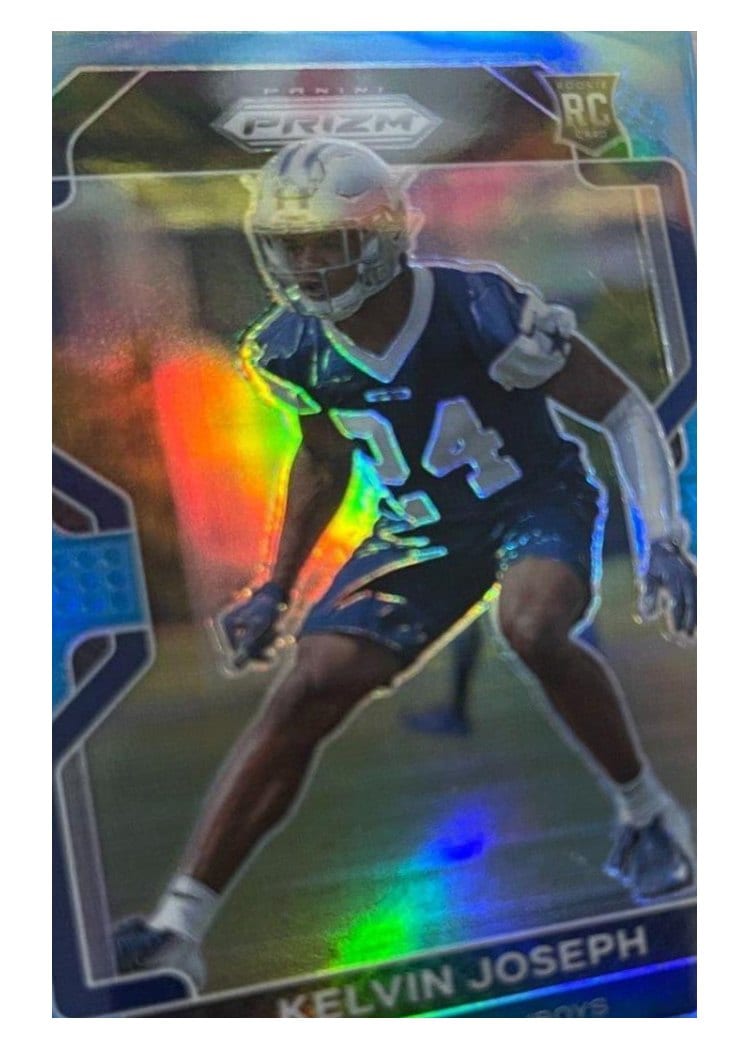 2021 Panini Prizm Base Set Kelvin Joseph #385 card