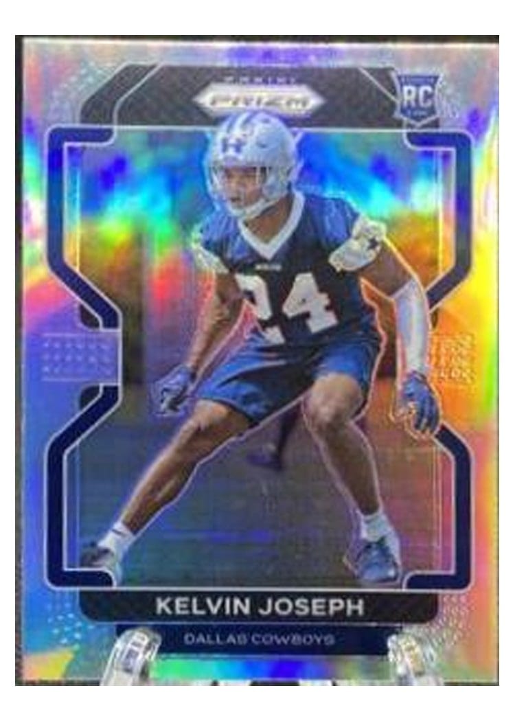 2021 Panini Prizm Base Set Kelvin Joseph #385 card