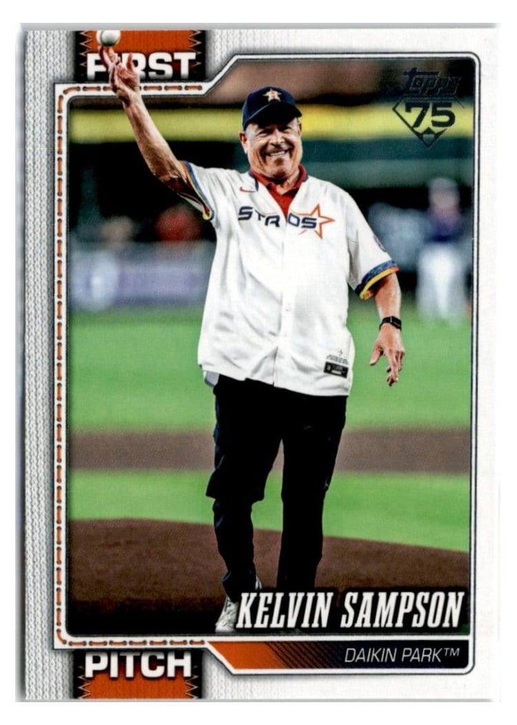 2026 Topps First Pitch Kelvin Sampson #FP-2 card