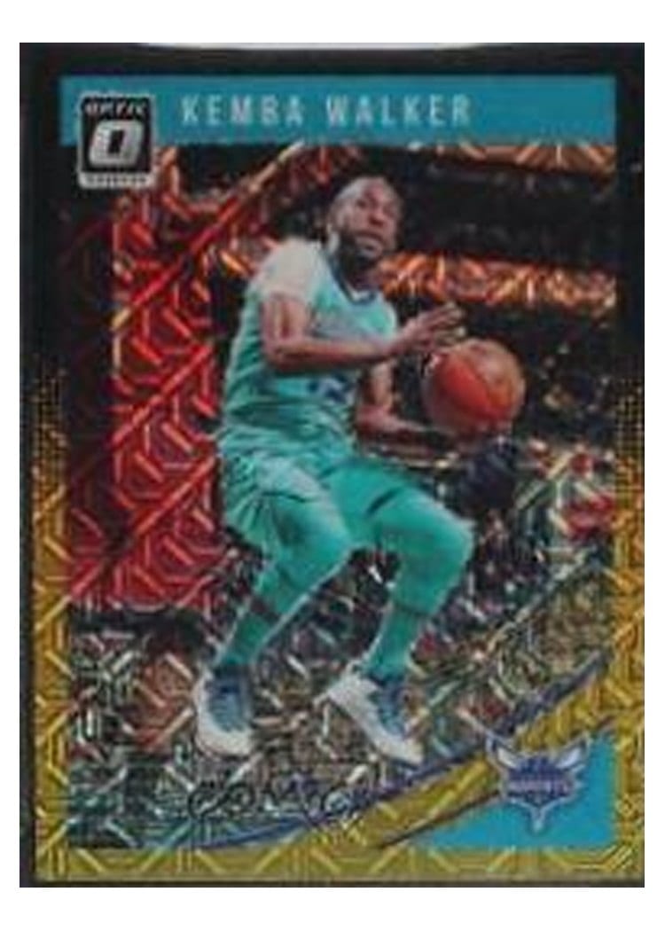 2018-19 Donruss Optic Base Set Kemba Walker #8 card