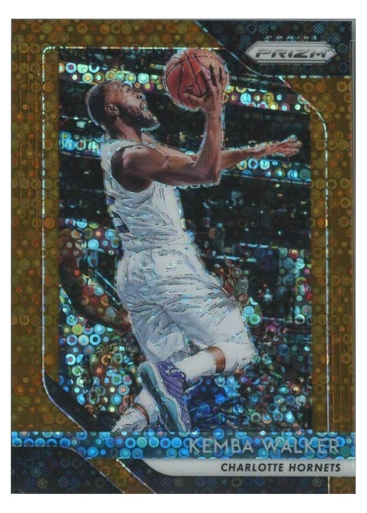 2018-19 Panini Prizm Base Set Kemba Walker #298 card