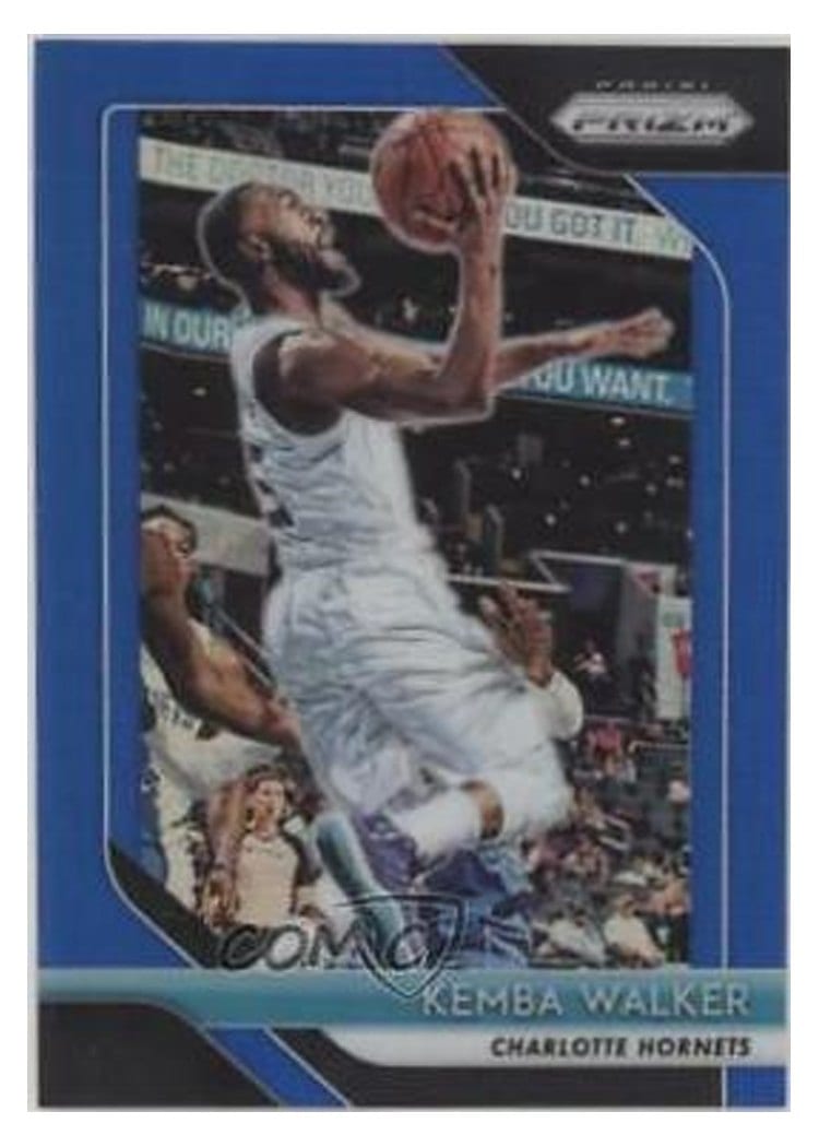2018-19 Panini Prizm Base Set Kemba Walker #298 card
