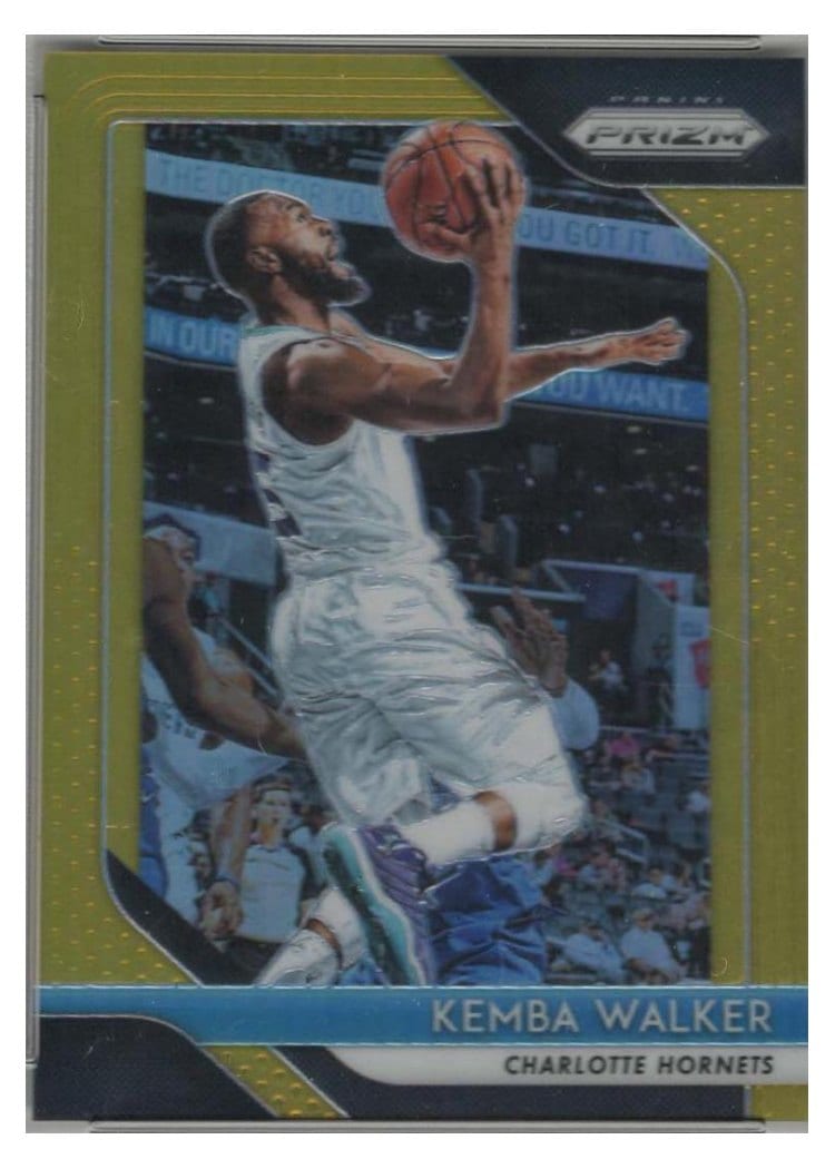 2018-19 Panini Prizm Base Set Kemba Walker #298 card