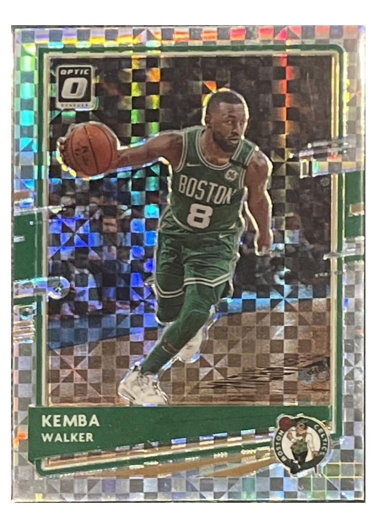 2020-21 Donruss Optic Base Set Kemba Walker #95 card