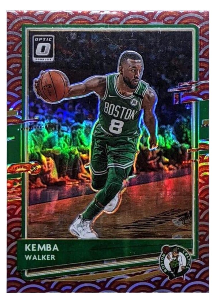 2020-21 Donruss Optic Base Set Kemba Walker #95 card