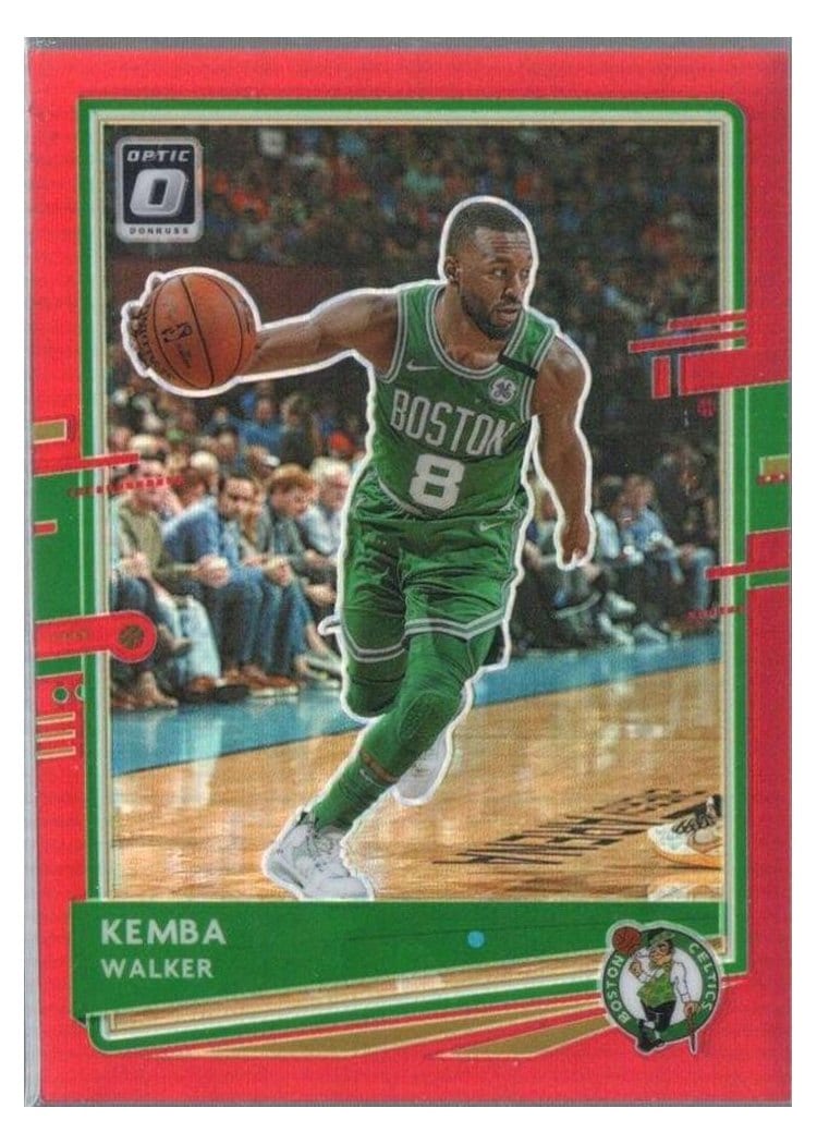 2020-21 Donruss Optic Base Set Kemba Walker #95 card