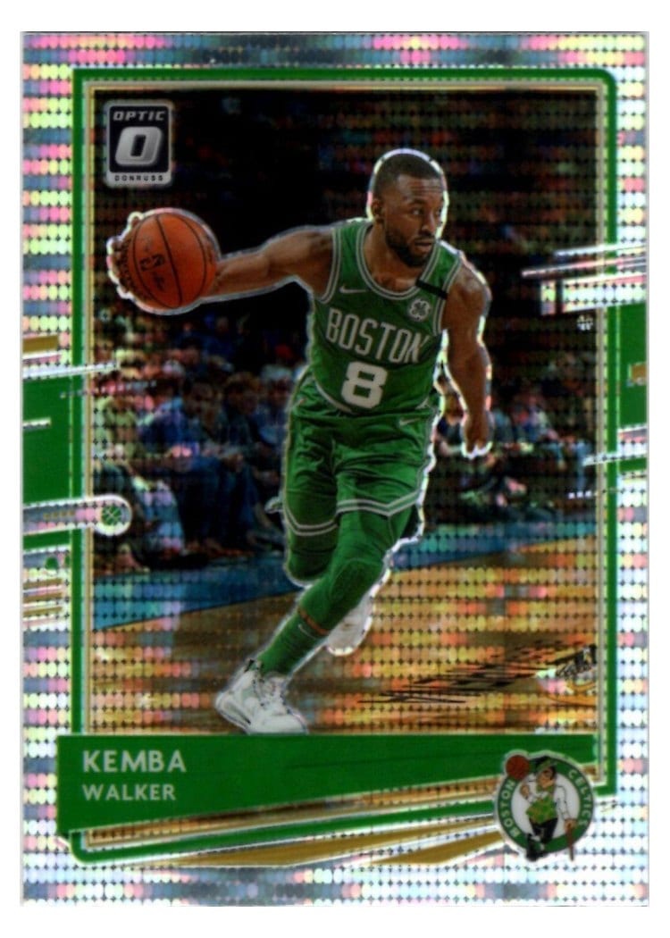 2020-21 Donruss Optic Base Set Kemba Walker Target #95 card