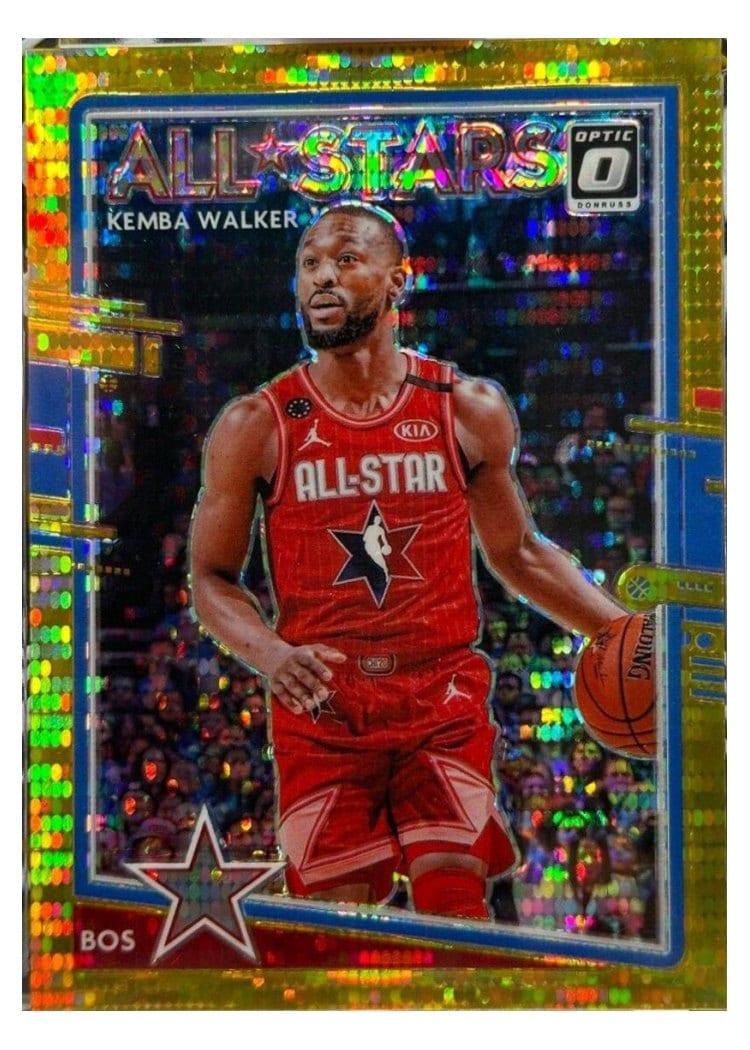 2020-21 Donruss Optic Base Set Kemba Walker #95 card