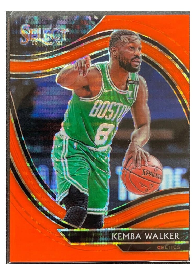 2020-21 Panini Select Base Set Kemba Walker #252 card