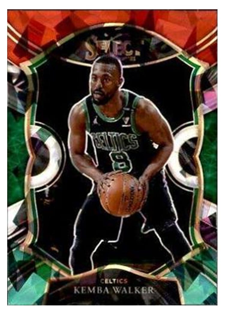 2020-21 Panini Select Base Set Kemba Walker #38 card
