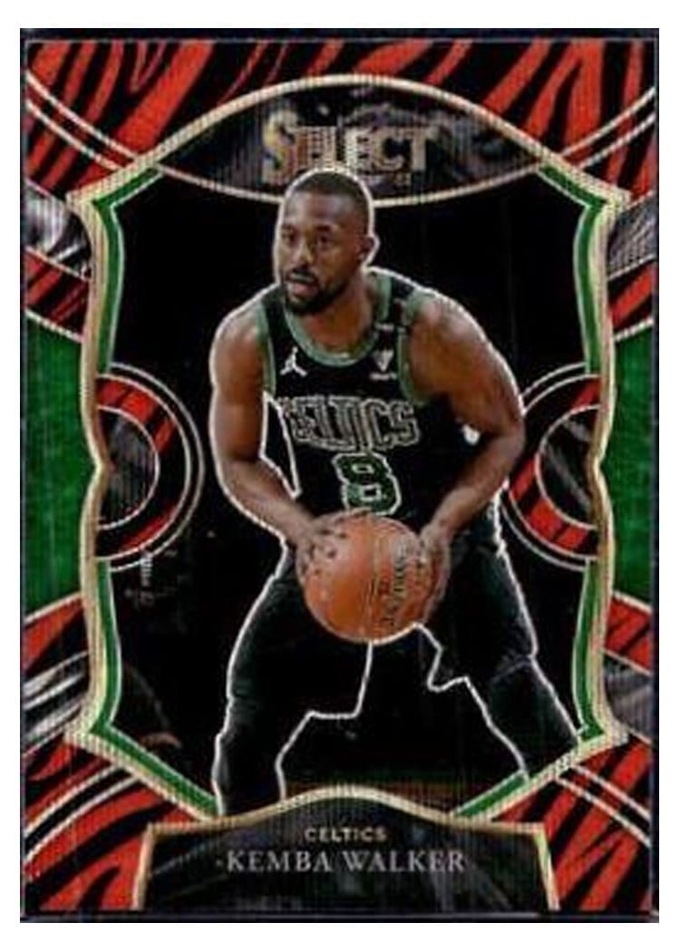 2020-21 Panini Select Base Set Kemba Walker #38 card