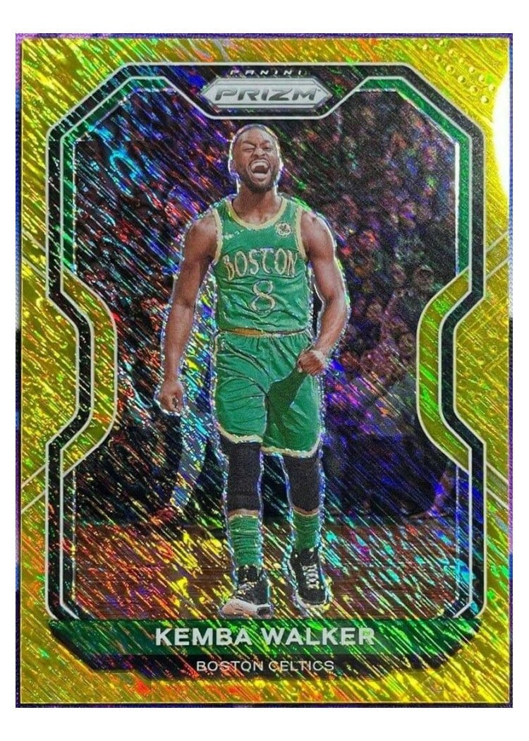 2020 Panini Prizm Kemba Walker #122 card