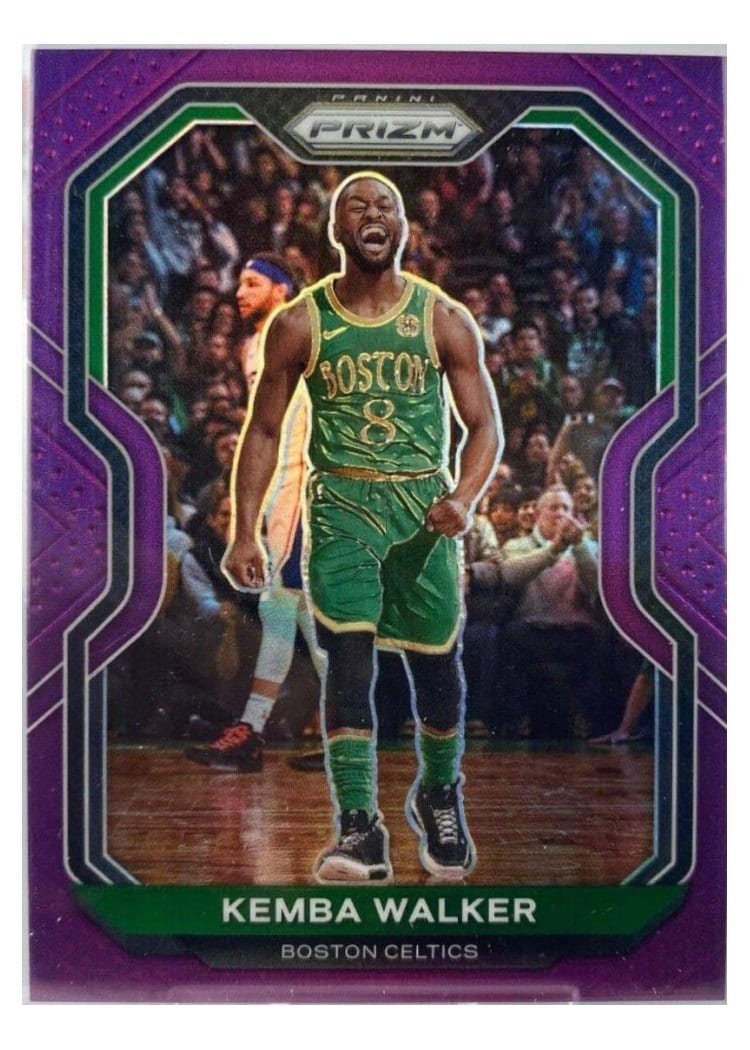2020 Panini Prizm Kemba Walker #122 card