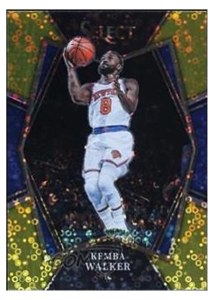2021-22 Panini Select Base Set Kemba Walker #105 card