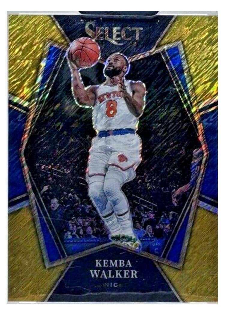 2021-22 Panini Select Base Set Kemba Walker #105 card