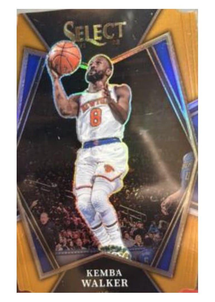 2021-22 Panini Select Base Set Kemba Walker #105 card