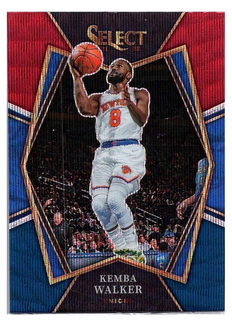 2021-22 Panini Select Base Set Kemba Walker #105 card