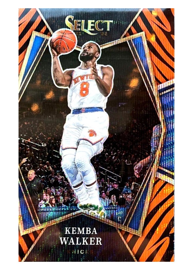 2021-22 Panini Select Base Set Kemba Walker #105 card