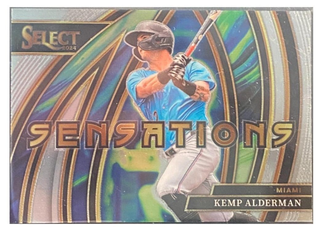 2024 Panini Select Sensations Kemp Alderman #25 card