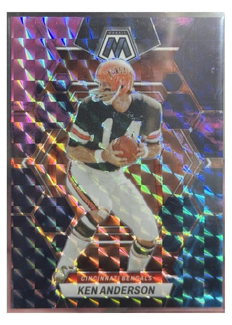 2023 Panini Mosaic Base Set Ken Anderson #44 card