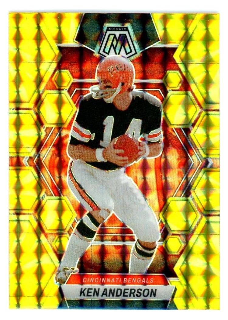 2023 Panini Mosaic Base Set Ken Anderson #44 card