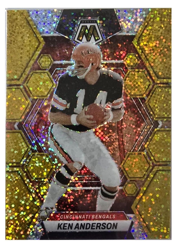 2023 Panini Mosaic Base Set Ken Anderson #44 card