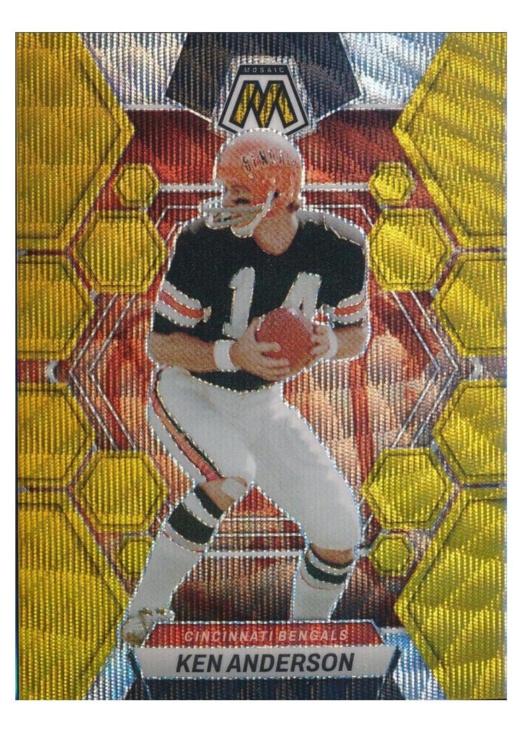 2023 Panini Mosaic Base Set Ken Anderson #44 card