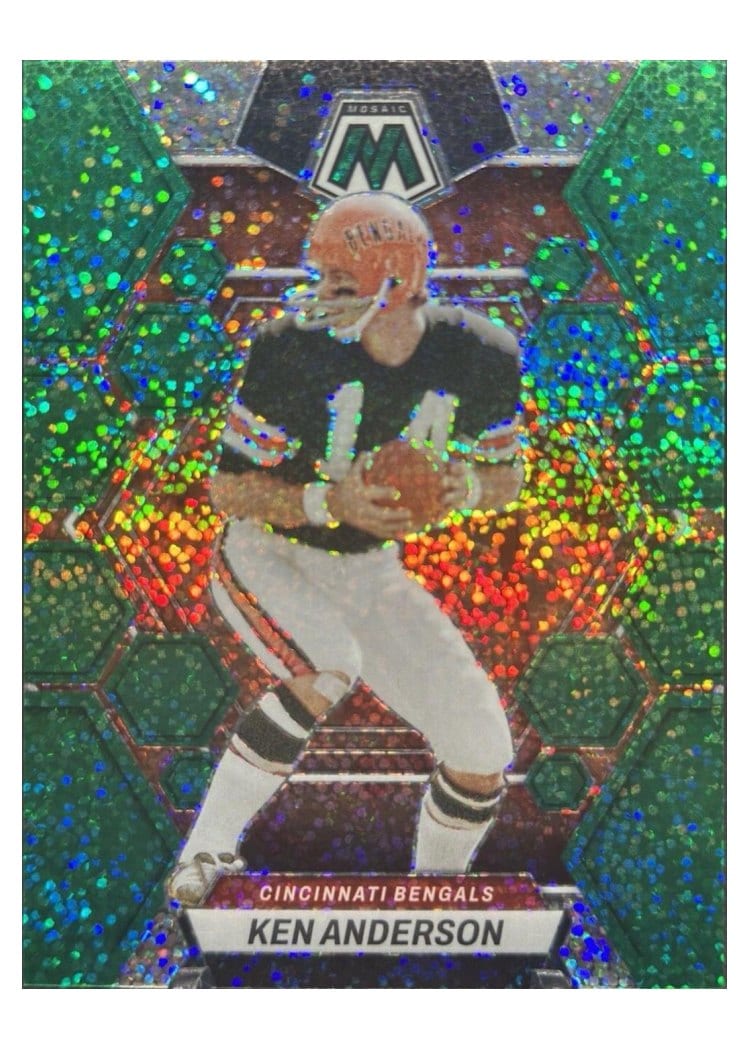 2023 Panini Mosaic Base Set Ken Anderson #44 card