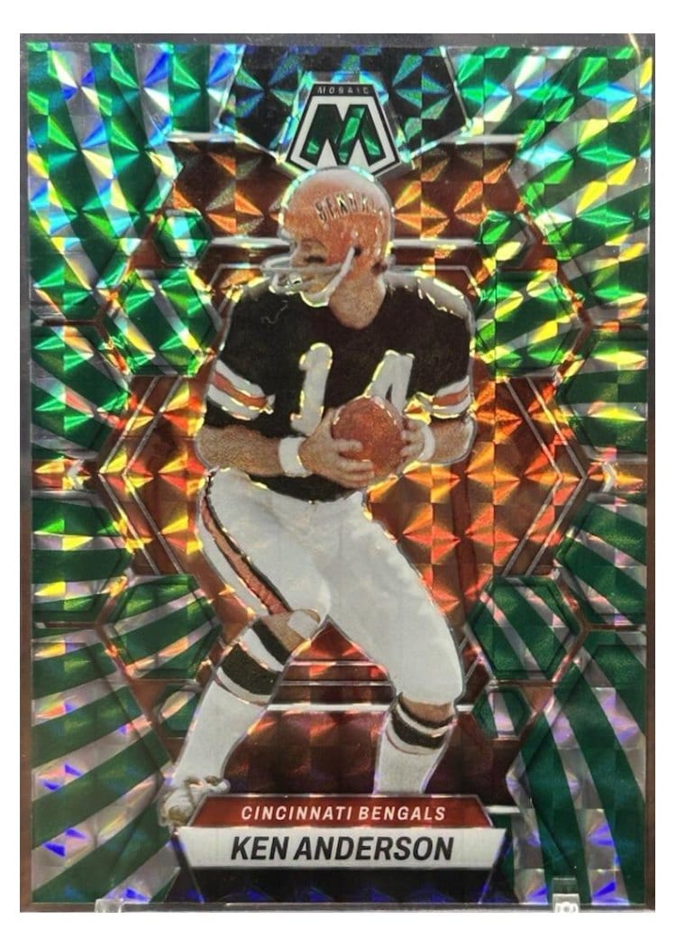 2023 Panini Mosaic Base Set Ken Anderson #44 card