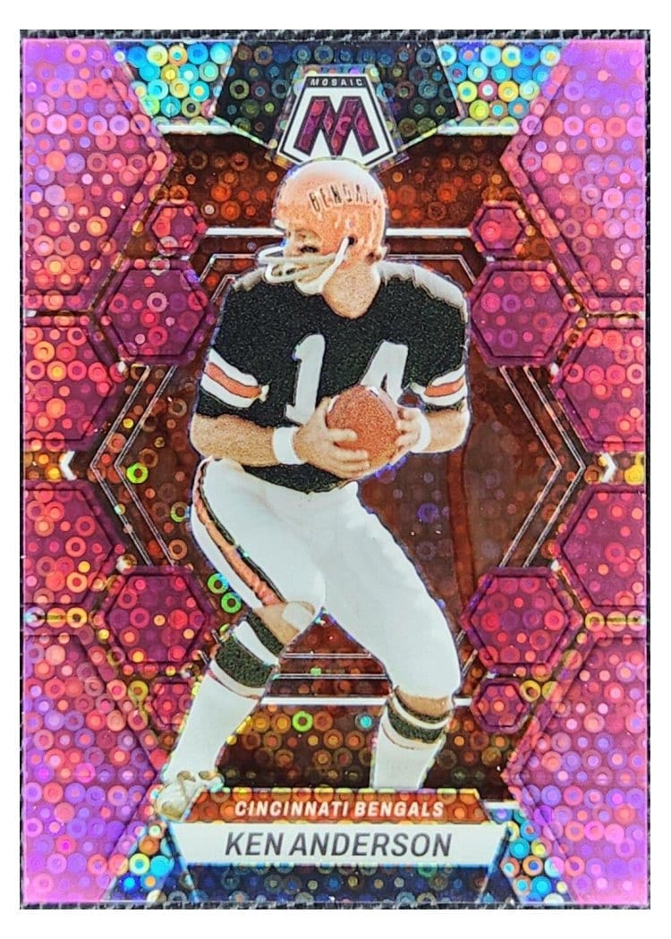 2023 Panini Mosaic Base Set Ken Anderson #44 card