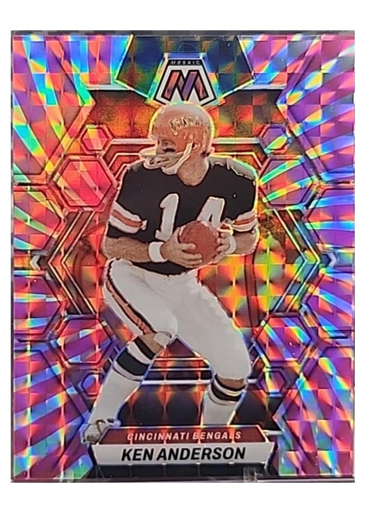 2023 Panini Mosaic Base Set Ken Anderson #44 card