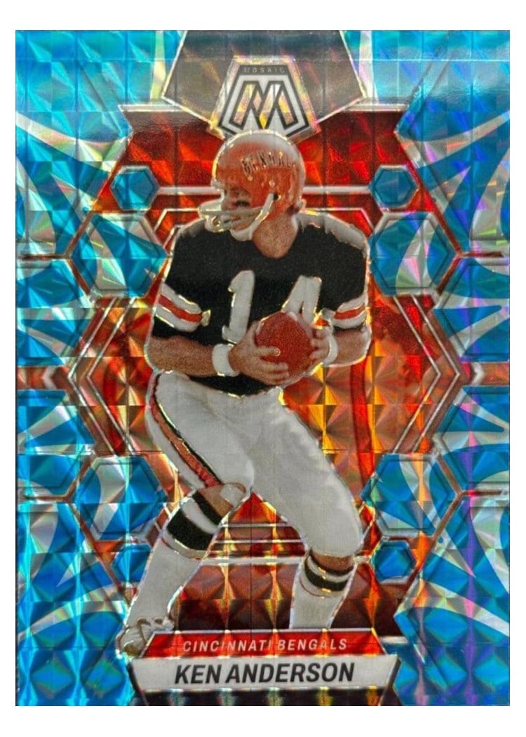 2023 Panini Mosaic Base Set Ken Anderson #44 card